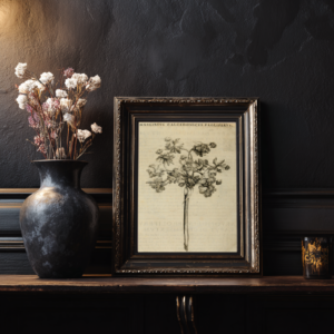 Narcissus 003 Botanical Illustration | Digital Download, Ready-to-Print